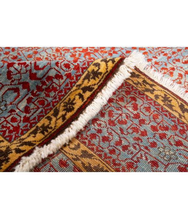 Mamluk Carpet with All-Over Leaf Lattice