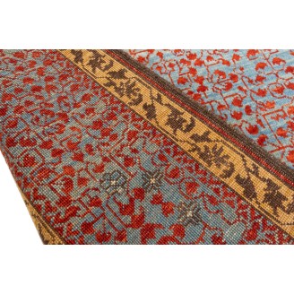 Mamluk Carpet with All-Over Leaf Lattice