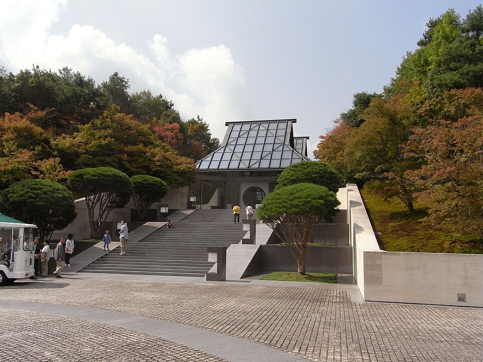 Miho Museum exterior in Shiga, Japan