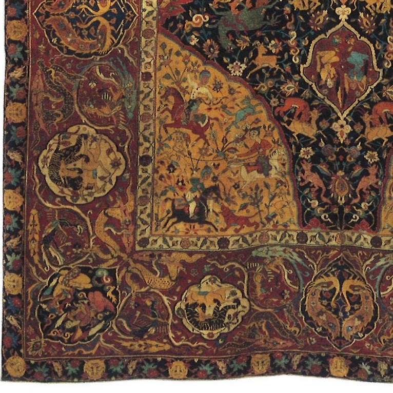 Border detail of the Sanguszko Carpet